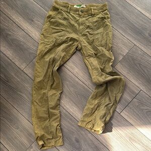 Anthropology size 27 Olive Green Cargo Pants